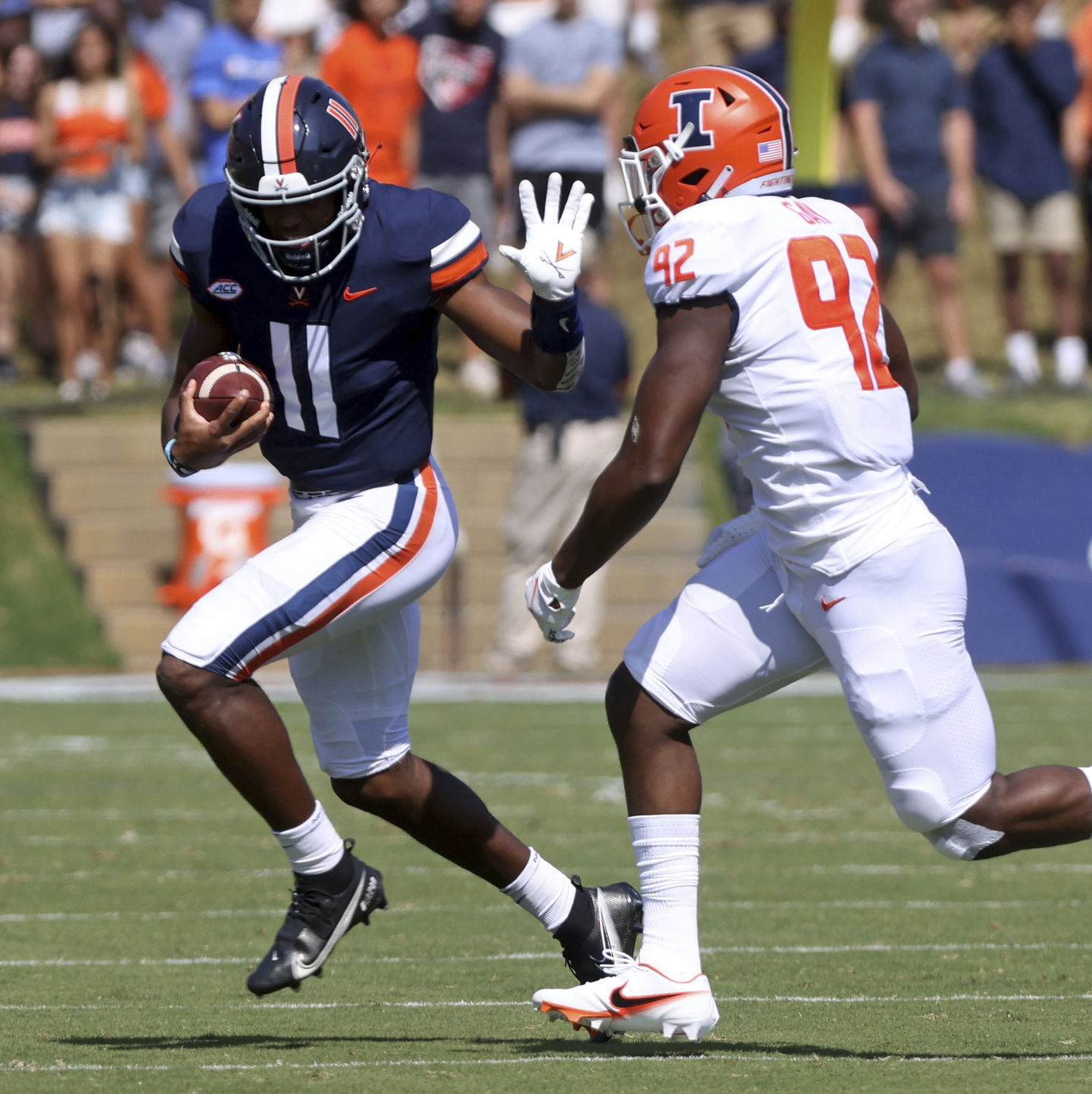Illinois Virginia Football